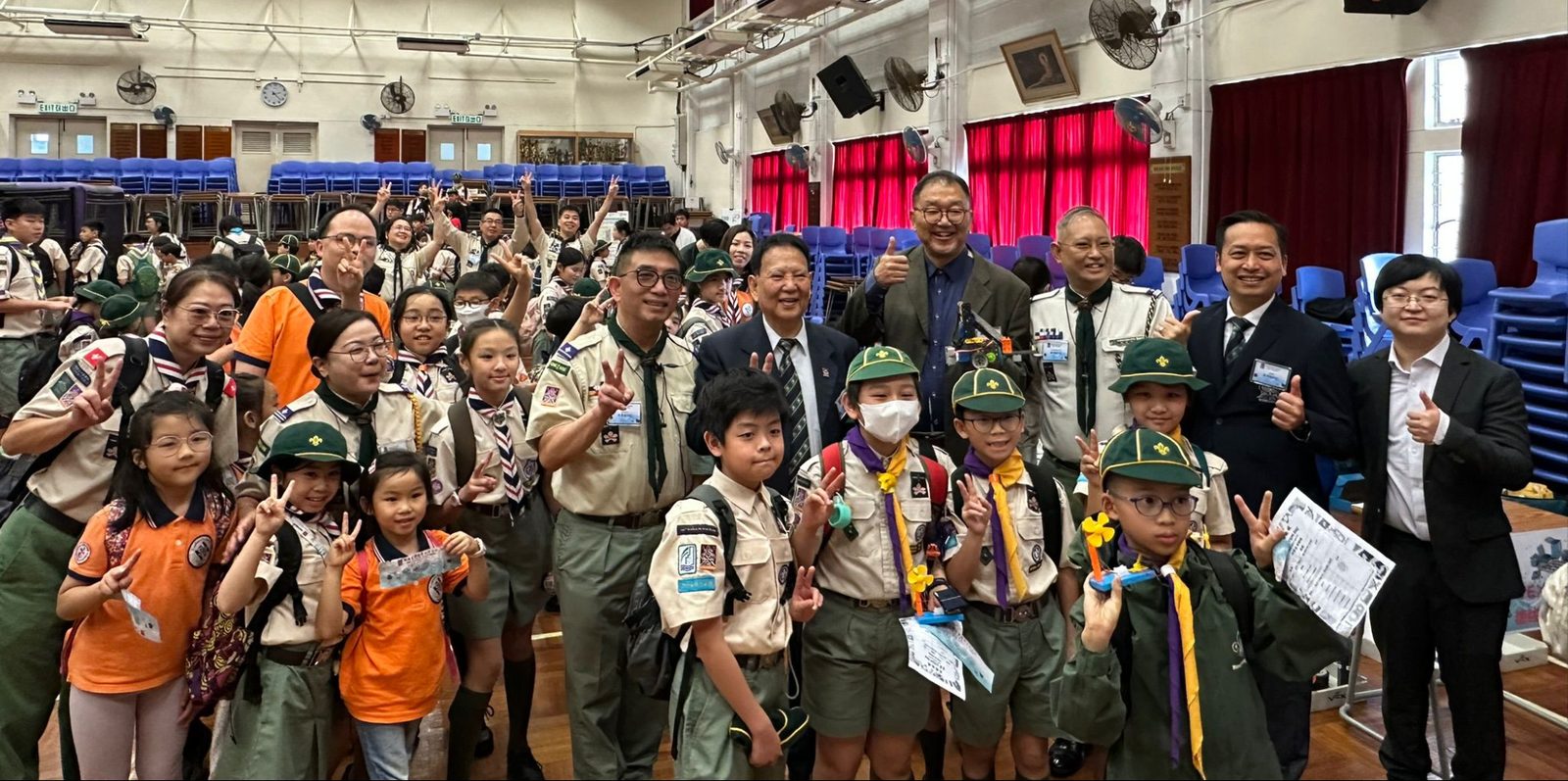 童軍總會 VEX GO 火星任務Competition現場